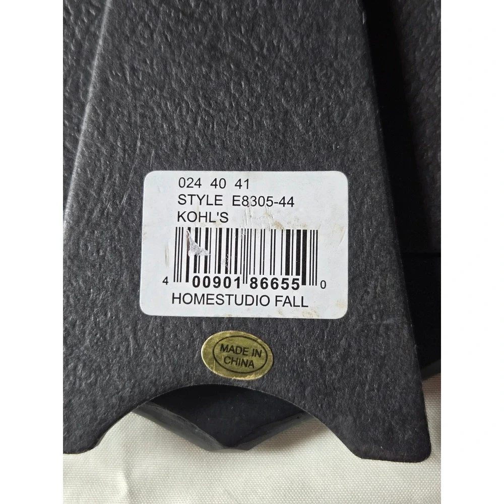 Home Studio Acorn Picture Frame Black Fall Decor 4x4 E8305-44